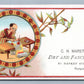 PORTSMOUTH NH MARSTON DRY & FANCY GOODS VICTORIAN TRADE CARD