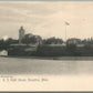 HOUGHTON MI LIGHT HOUSE ANTIQUE POSTCARD