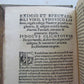 1554 Homiliarum tripartitarum by Josse Clichtoveus antique PIGSKIN BOUND vol. I