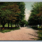 SOUTH FALLSBURG NY PLEASANT DRIVE ANTIQUE POSTCARD