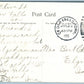 CEDAR FALLS IA IOWA STATE TEACHERS COLLEGE OFFICE ANTIQUE POSTCARD