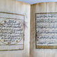 19th CENTURY MANUSCRIPT KORAN in OTTOMAN TURKISH LANGUAGE antique ILLUMINATED