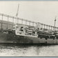 SHIP SS EVANGELENE VINTAGE REAL PHOTO POSTCARD RPPC