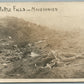 ROMANIAN BATTLE FIELD MACEDONIAN DEAD BODIES ANTIQUE REAL PHOTO POSTCARD RPPC