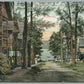 SILVER LAKE NY WESLEY AVENUE ASSEMBLY ANTIQUE POSTCARD