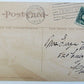 VINTAGE 1908 POSTCARD US CRUISER CALIFORNIA LIMB POINT GOLDEN GATE SAN FRANCISCO