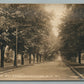 FRANKLINVILLE NY PINE STREET ANTIQUE REAL PHOTO POSTCARD RPPC