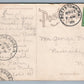 POTTSTOWN PA WARWICK & STEEL CO'S PLANT ANTIQUE POSTCARD CORK CANCEL