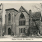 ST.ALBANS VT BAPTIST CHURCH ANTIQUE REAL PHOTO POSTCARD RPPC