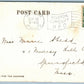 ROSLINDALE MA CONGREGATIONAL CHURCH ANTIQUE POSTCARD