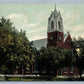 MANHEIM PA LUTHERAN ROSE CHURCH ANTIQUE POSTCARD