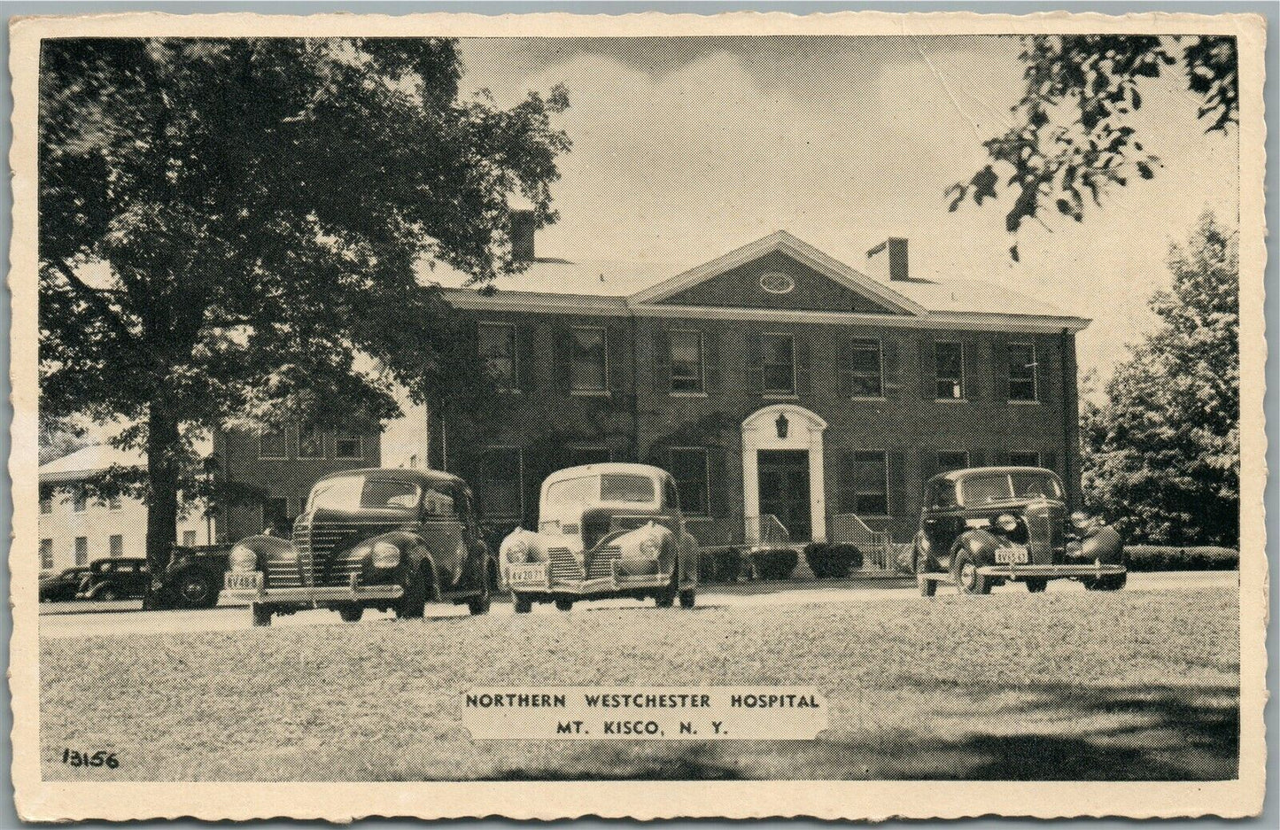 MT.KISCO PA NORTHERN WESTCHESTER HOSPITAL VINTAGE POSTCARD