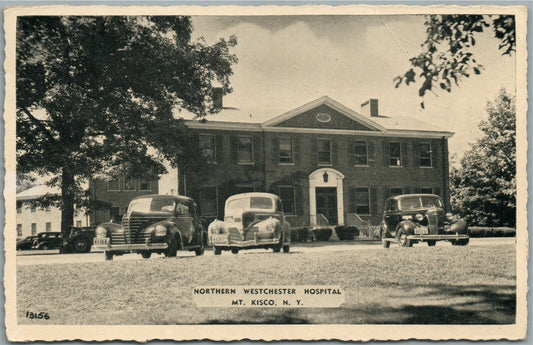 MT.KISCO PA NORTHERN WESTCHESTER HOSPITAL VINTAGE POSTCARD