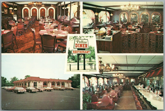 BERLIN NJ PALLACE DINER VINTAGE POSTCARD