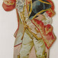 ANTIQUE MECHANICAL VICTORIAN TRADE CARD 18th CENTURY BOY PAPER DOLL New York