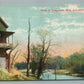 ALLENTOWN PA SCHREIVER'S MILL ANTIQUE POSTCARD
