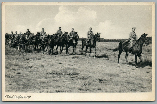 NETHERLANDS CAVALRY WWI ERA MILITARY ANTIQUE POSTCARD