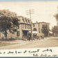 PENNSBURG PA MAIN STREET ANTIQUE REAL PHOTO POSTCARD RPPC
