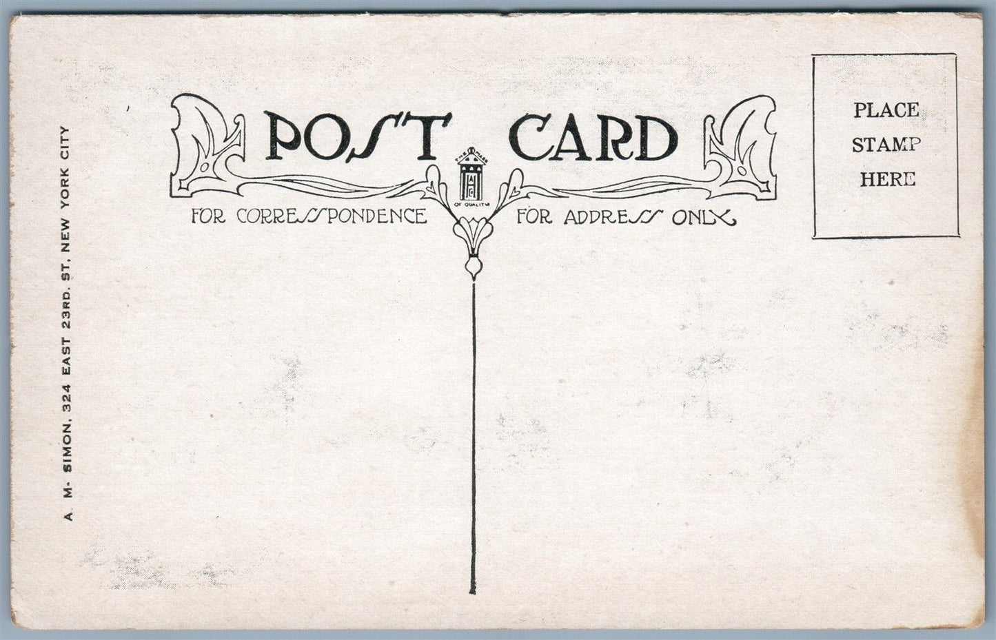 HOWE CAVE NY SCHOOL HOUSE ANTIQUE POSTCARD