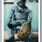 TARPON SPRINGS FL DIVER IN DIVING SUIT ANTIQUE POSTCARD