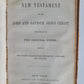 1861 BIBLE in ENGLISH ANTIQUE OLD & NEW TESTAMENTS Americana CIVIL WAR ERA