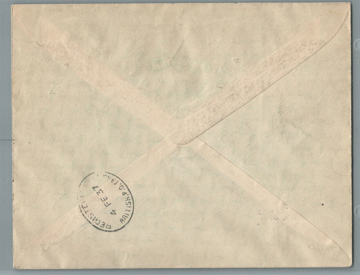 TANGIER MOROCCO VINTAGE COVER w/ STAMPS