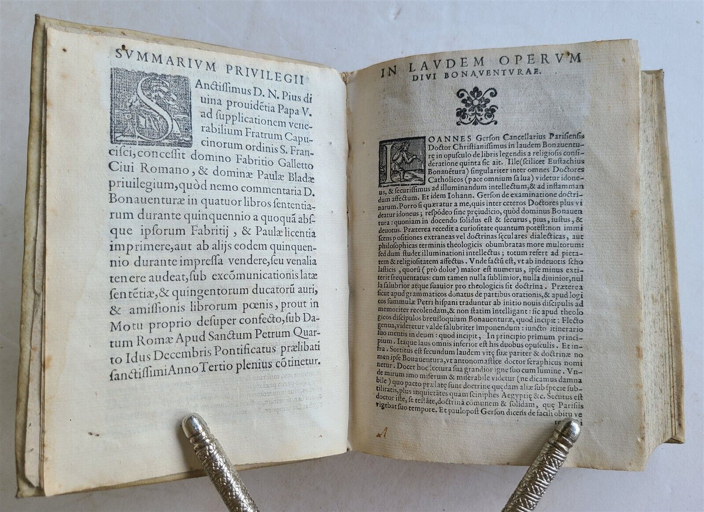 1569 Bonaventura Scriptum sententiarum Petri Lombardi antique VELLUM 16 CENTURY