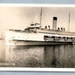 S.S. CATALINA SHIP VINTAGE REAL PHOTO POSTCARD RPPC