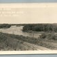 CEDAR FALLS IA NEAR RIVERVIEW PARK ANTIQUE REAL PHOTO POSTCARD RPPC