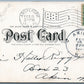 AMSTERDAM NY EAST MAIN STREET 1905 ANTIQUE POSTCARD