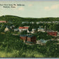 HUDSON MA VIEW FROM MT. BELLEVUE ANTIQUE POSTCARD