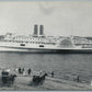 STEAMSHIP CONNECTICUT VINTAGE REAL PHOTO POSTCARD RPPC