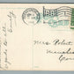 OCEAN GROVE NJ MAIN AVENUE ANTIQUE POSTCARD