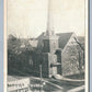 GENEVA OH BAPTIST CHURCH ANTIQUE POSTCARD