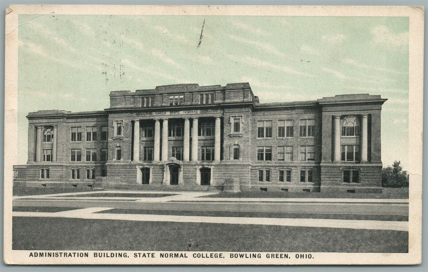 BOWLING GREEN OH STATE NORMAL COLLEGE ANTIQUE POSTCARD