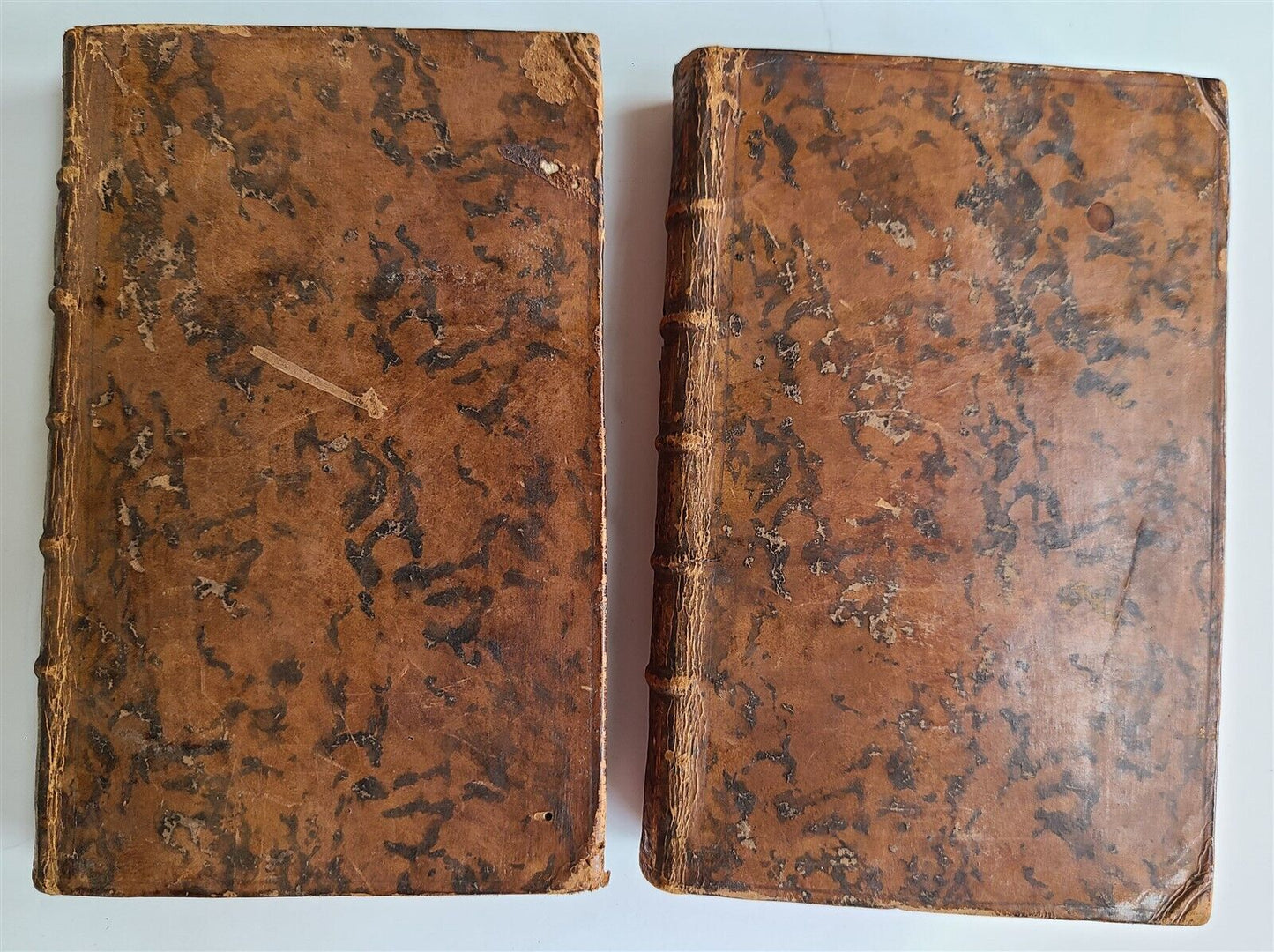 1772 HOMER ILIAD 2 volumes antique in FRENCH