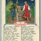 RUSSIAN 1943 WWII ERA VINTAGE POSTCARD w/ SONG TEXT