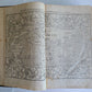 1578 COSMOGRAPHY by Sebastian Munster antique RARE ILLUSTRATED w/ MAPS PIGSKIN