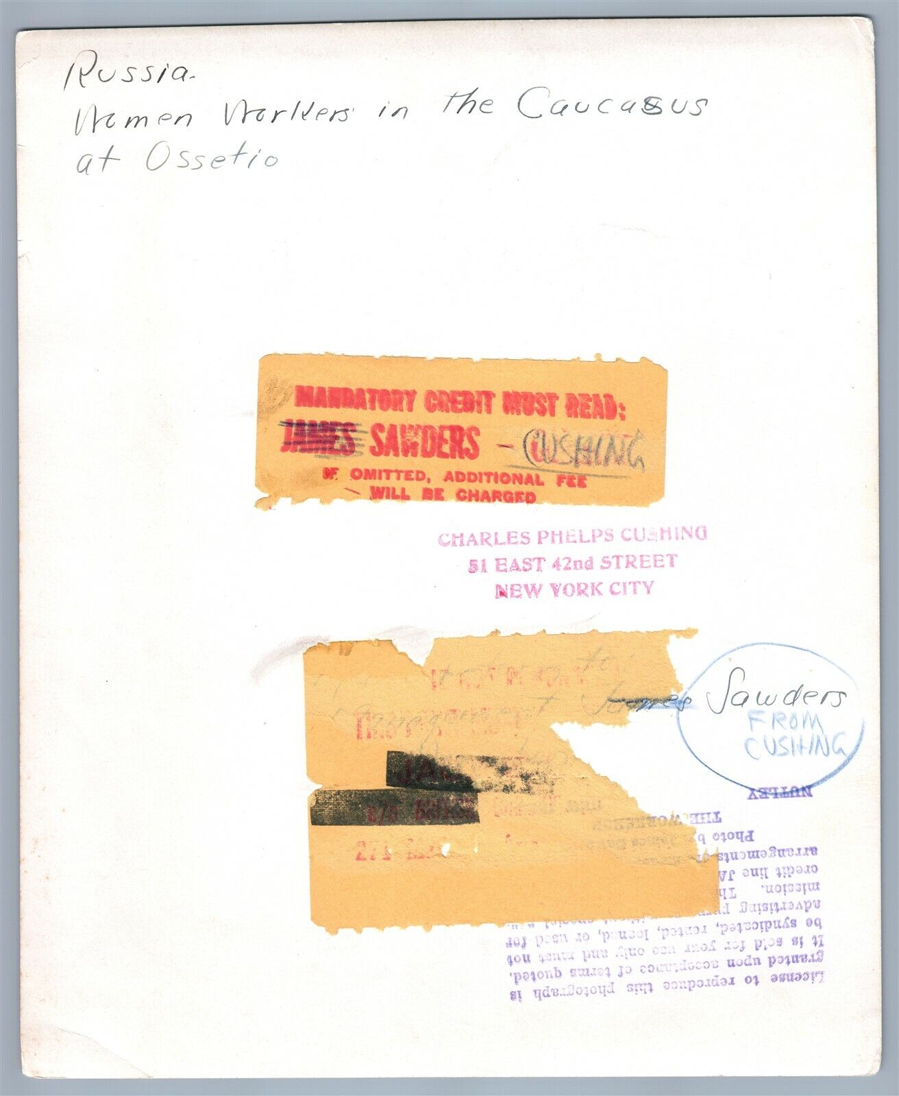 1930s RUSSIA CAUCASUS FEMALE WORKERS VINTAGE REAL PRESS PHOTO