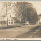 MONTAGUE MA STREET SCENE ANTIQUE REAL PHOTO POSTCARD RPPC