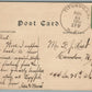 WASHINGTON'S CROSSING NJ WASHINGTON HEADQUARTERS ANTIQUE POSTCARD