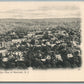 MONTCLAIR NJ BIRDS EYE VIEW ANTIQUE POSTCARD