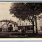 ALDEN NY MAIN STREET 1909 ANTIQUE POSTCARD