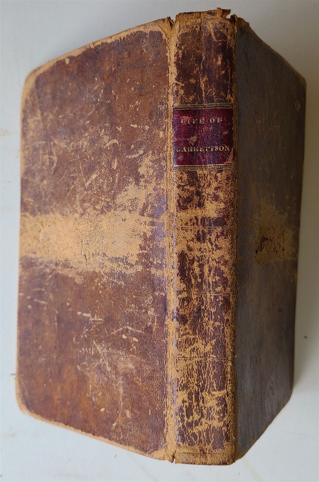 1830 LIFE of REV.FREEBORN GARRETTSON by NATHAN BANGS antique AMERICANA New York