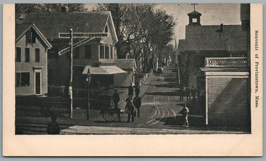 PROVINCETOWN MA ANTIQUE POSTCARD PRIVATE MAILING CARD