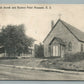 POINT PLEASANT NJ EPISCOPAL CHURCH ANTIQUE POSTCARD