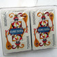 DOUBLE DECK PLAYING CARDS w/ BOX - CHINESE & JAPANESE PORCELAIN BACK - SEALED