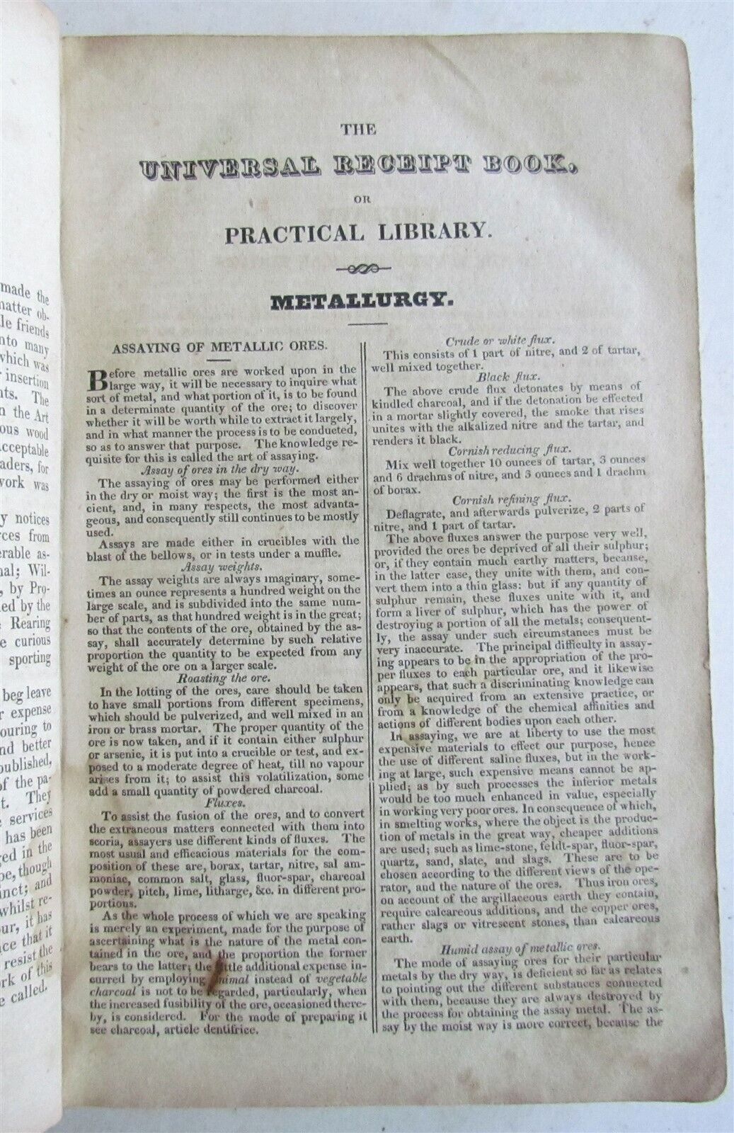 1829 MACKENZIE'S FIVE THOUSAND RECEIPTS USEFUL & DOMESTIC ARTS antique AMERICANA