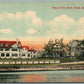 PERTH AMBOY NJ VIEW OF BLUFF ANTIQUE POSTCARD
