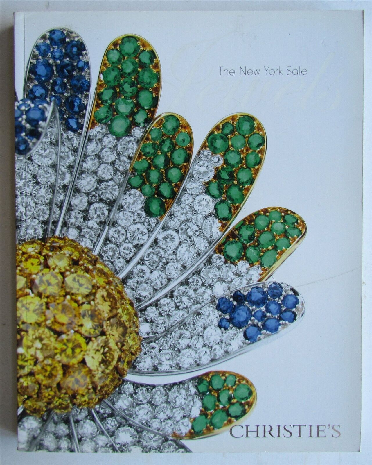 2008 NEW YORK SALE CHRISTIE'S JEWELRY AUCTION CATALOG